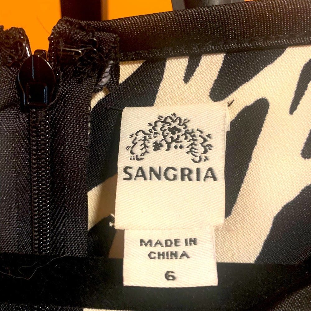 Sangria Geometric Pattern Midi - image 3